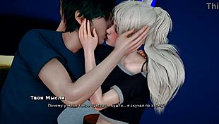 Blonde with Big Tits Rides Monster Cock After Blowjob