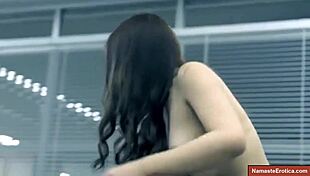 My Japanese step mom auditions for porn with Hindi subtitles