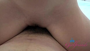 Brianna arson takes cock deep, gives a footjob, and lights up a smoke in pov