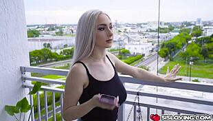 dylann vox bones her horny stepbrother one more time as she whips her big titties