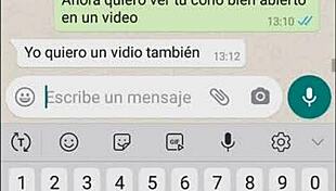 my unfaithful sister-in-law's whore shares everything on whatsapp, caught in the act