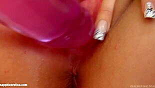 Masturbating Bridget enjoying herself on Sapphix