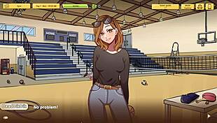 Teacher milf flashes upskirt panties in usa classroom