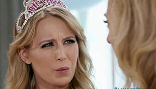 Mature Cougars Seduce Young Teen In Lesbian Rubdown