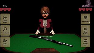 I-I watched the huge blowbang with squirting in this 3D cartoon game!