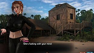 3D animated porn: Handy man meets Nadia