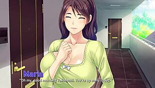 notorious neighbor fucks two milfs in hentai game