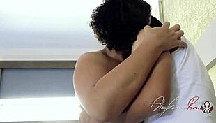 Agat asks for anal creampie from stepmother's friend