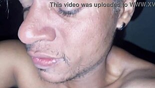 Gay guy bounces on cock after party