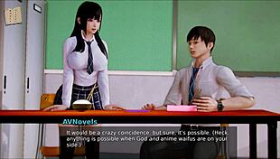 Academy 176 In Hentai Game Anime Style