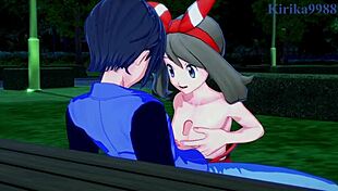 i watch misty kasumi n may haruka havin intense sex in pokémon hentai