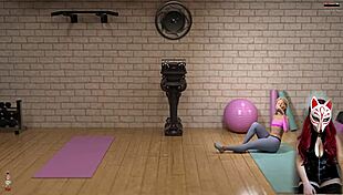 Shadows ep 6 rough fuck after fitness in anime hentai style 😈