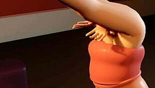 a cock vore experience with cherry, old angeloid003 in 3d hentai