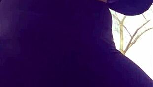 Dancing and shaking my big ass in thong for you