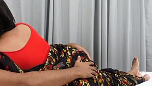 Hot Sexy Aunt Sucks Big Dick And Gets Fucked Doggy Style In Desi Way