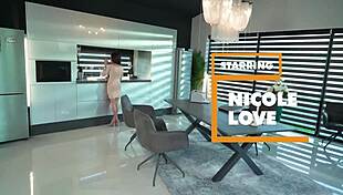 itspov - banging your office crush nicole love in pov. petite 18+ takes anal and missionary at work!