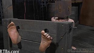 Lusty angel receives naughty facial castigation in intense scene