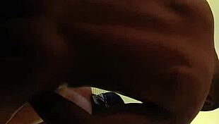 Watch the sexy redbone's bubble butt get assfucked voyeur style.