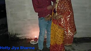 Husband and Wife’s Intense Chudai After Karva Chauth Fast Break