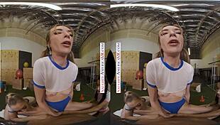 Naughty Coeds Surprise Trainer With Bubble Butt Action