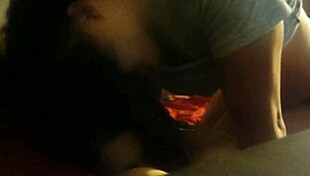 teen babe eats pussy then gets doggystyled with small cock