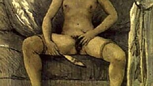 Vintage erotic art in anime style