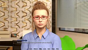 my new memories 4 with blonde cartoon character