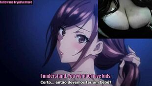 Himawari Wa Yoru Ni Saku With English And Portuguese Subtitles Featuring Ivyadventure