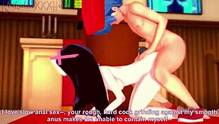 sarvente and her boyfriend are fucking in the church