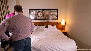 Lady Lazerus Pegs Chubby Guy with Huge Toy