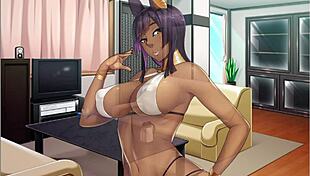 master fucks servant beauty, creampies both holes?