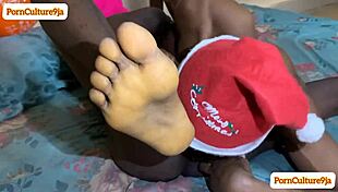 Kiss big santa cock now!