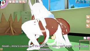 Big-Ass Bunny Character Reaches Climax