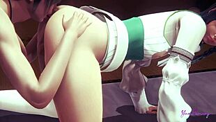 Genshin Impact Yaoi Femboy Venti Gets Annalingus And Sex Toy Action!