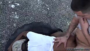 Sexy Army Hunks Get Intense Blowjobs