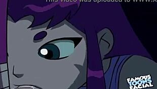 I fixed the audio for Starfire and Robin's doggystyle scene, she's bent over getting facial.