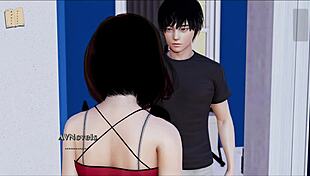 A redhead with big tits and ass fulfills her real desire in this video.