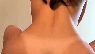 Gray beanie teen gets pounded doggystyle by young amateur in wild cowgirl ride. Narrow ass bounces hard during steamy session.