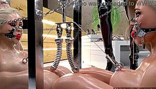 Hardcore Bdsm Metal Bondage Compilation By Cybercaptain