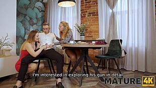 Mature Cougar Teaches Seductive Fucking Lesson