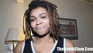 sexy stripper treasure rips clothes in amateur pov striptease