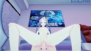 Murasaki Shion Intense Sex - Hololive Vtuber Hentai