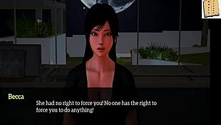 in my new family, small-titted anime girl gets hentai action