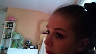 i'm suckin' this slut's white pussy with my cock