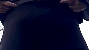 Dancing and shaking my big ass in thong for you