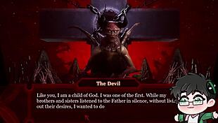 Gay man plays sex with the devil in hell