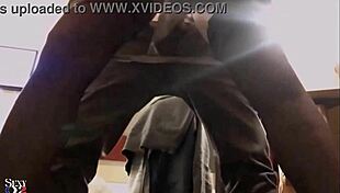 French amateur in satin dress fucked doggystyle with dirty talk pov