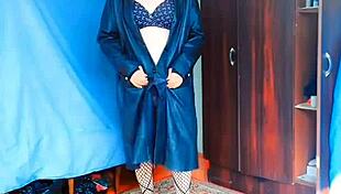 Big Ass White Boy Crossdresser Sissy Kitty Dances Sexy