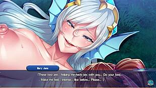 hey, wanna see this hentai heroine banged in gangbang action?