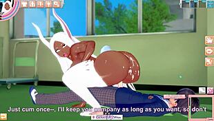 Big-Ass Bunny Character Reaches Climax